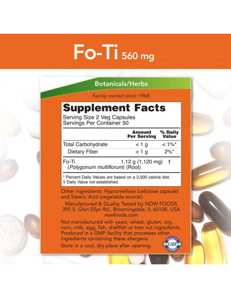 NOW Fo-Ti 560 mg