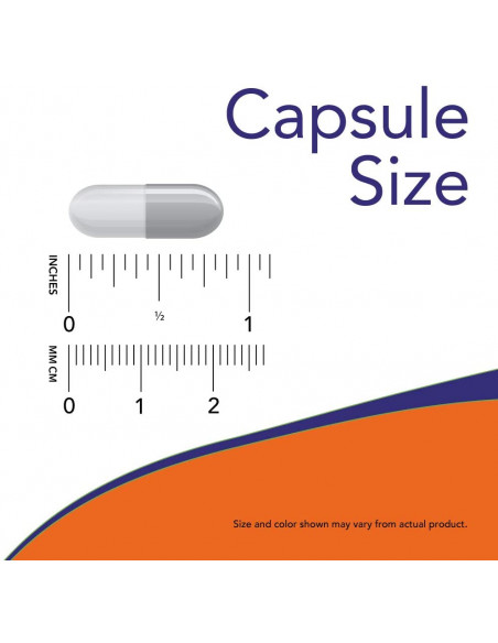 NOW Co-Enzyme B-Complex 60 kapszula mérete