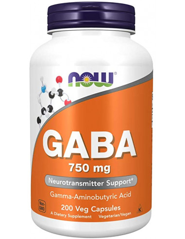 NOW GABA 750 mg 200
