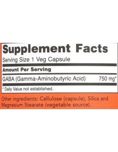 NOW GABA 750 mg 200 2
