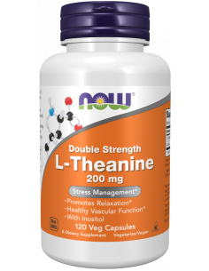 NOW Double Strench L-Theanine 200mg 120