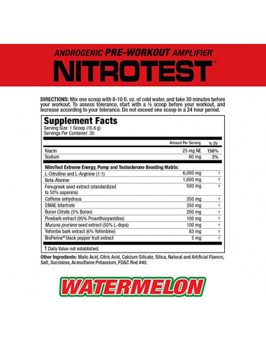 MuscleMeds Nitrotest