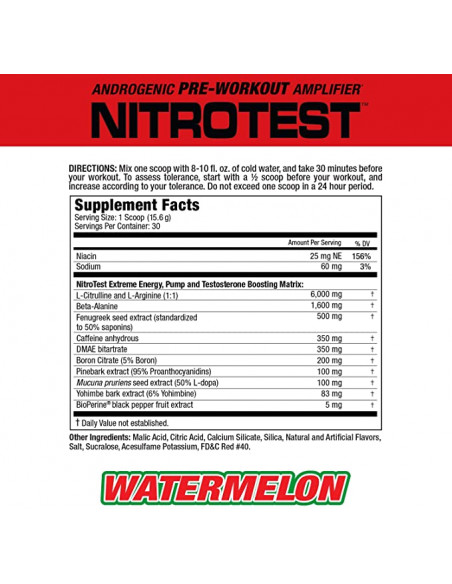 MuscleMeds Nitrotest