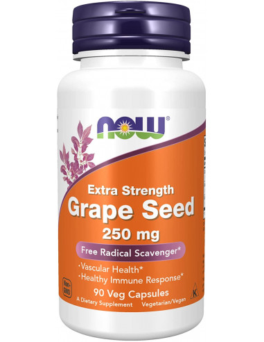 NOW Grape Seed 250 mg 90