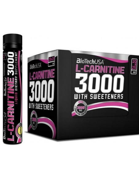 BioTechUSA L-Carnitine 3000 mg 25 ml
