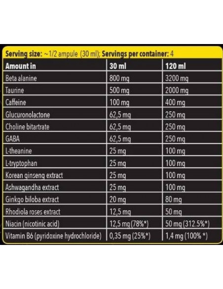 Fitness Authority Xtreme Napalm Igniter Shot