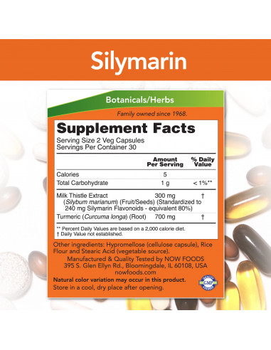 NOW Silymarine 150 mg