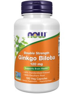 NOW Ginkgo Biloba 120 mg 100 kapszula