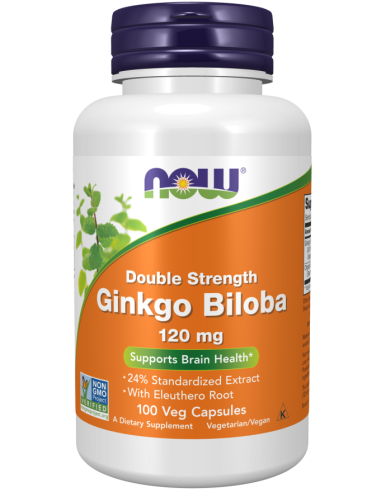 NOW Ginkgo Biloba 120 mg 100 kapszula