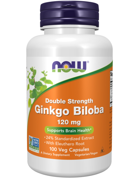 NOW Ginkgo Biloba 120 mg 100 kapszula