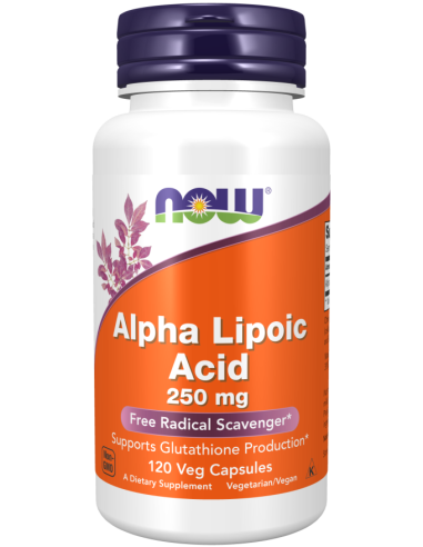 NOW Alpha Lipoic Acid 250 mg 120 vegan