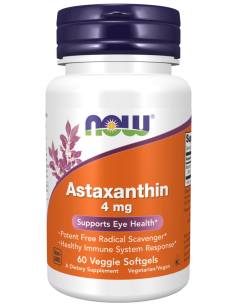 NOW Astaxanthin 4 mg