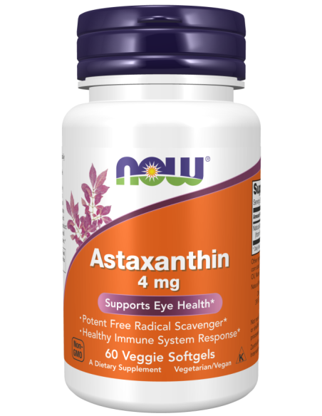 NOW Astaxanthin 4 mg