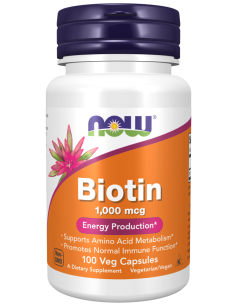 NOW Biotin 1000 mcg
