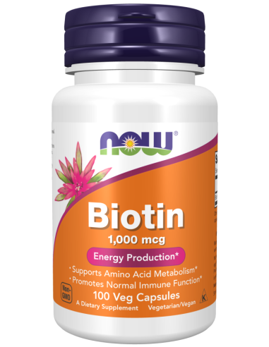 NOW Biotin 1000 mcg