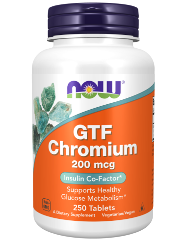 NOW GTF Chromium 200 mcg 250 tabletta