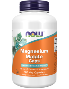 NOW Magnesium Malate Caps 180 kapszula