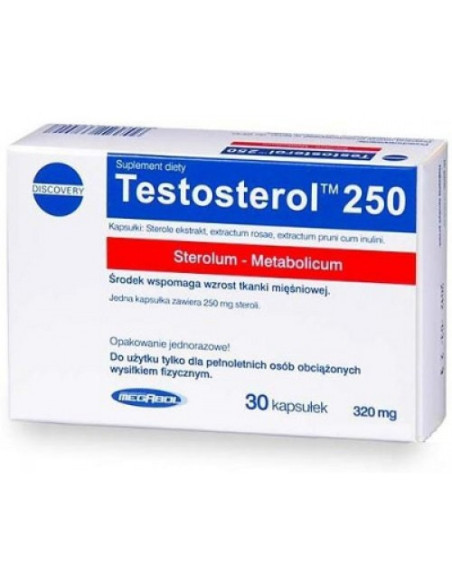 Megabol Testosterol 250 30 kapszula Megabol Testosterol 250 30 kapszula