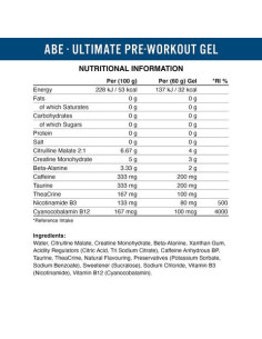 Applied Nutrition ABE Ultimate Pre-Workout Gel 60g 2