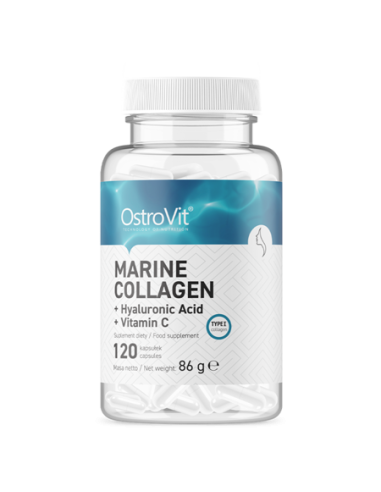 Marine Collagen + Hyaluronic Acid + Vitamin C  120