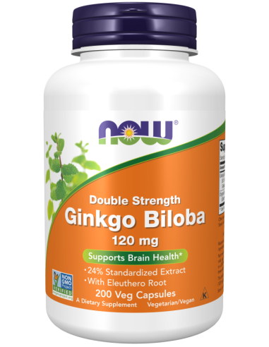 NOW Ginkgo Biloba 120 mg facts