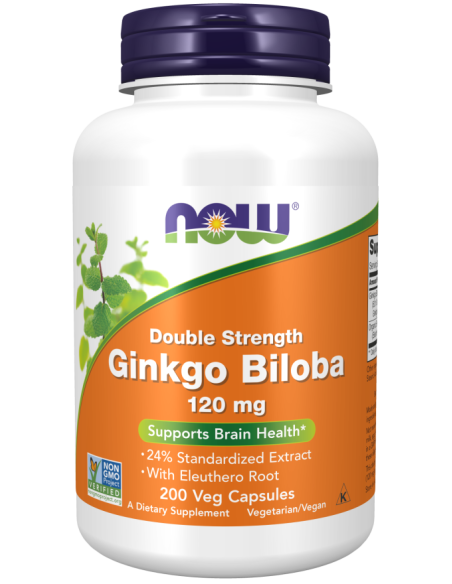 NOW Ginkgo Biloba 120 mg facts