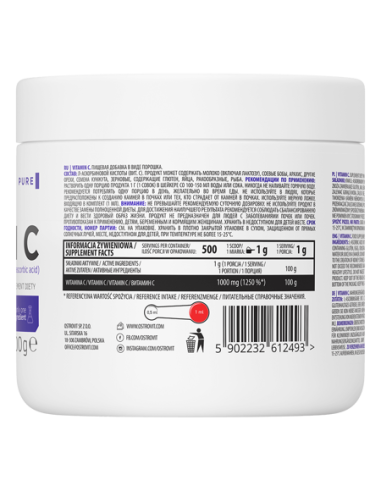 OstroVit Vitamin C 500 g