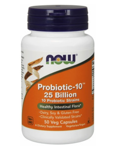 NOW Probiotic-10 25 Billion 50