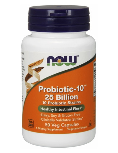 NOW Probiotic-10 25 Billion 50