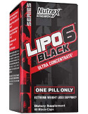 Nutrex Lipo 6 Black Ultra Concentrated 60 kapszula
