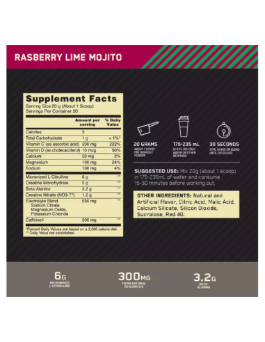 Optimum Nutrition Gold Standard Pre-Workout Advanced