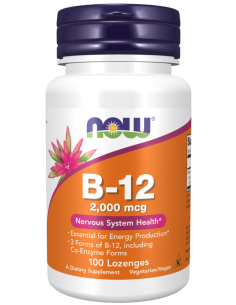 NOW Vitamin B-12 2000 mcg 100 rágótabletta