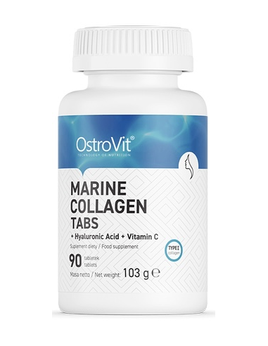 OstroVit Marine Collagen + Hyaluronic Acid + Vitamin C  90 tabletta