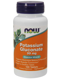 NOW Potassium Gluconate 99 mg