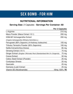 Applied Nutrition SEX Bomb for Him 2