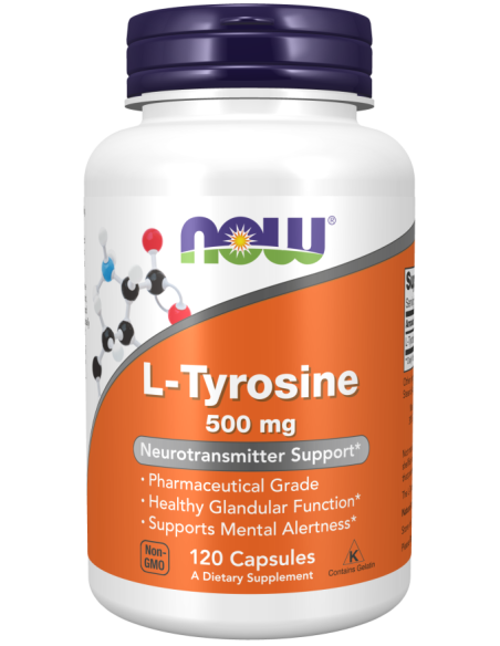 NOW L-Tyrosine 500 mg