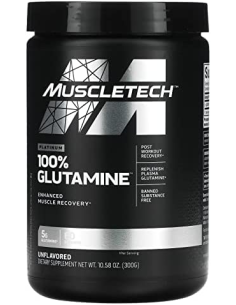 MuscleTech Platinum 100% Glutamine 302 g