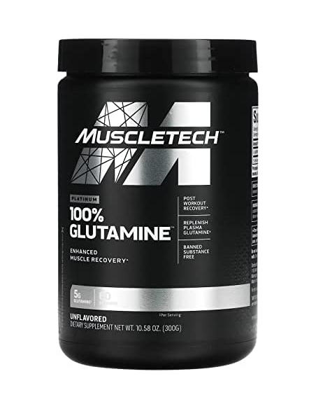 MuscleTech Platinum 100% Glutamine 302 g