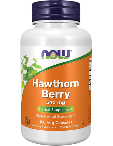 NOW Hawthorn Berry 540 mg 100