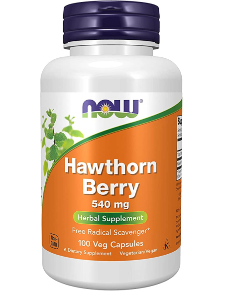 NOW Hawthorn Berry 540 mg 100