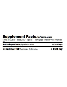 Amix Creatine HCL 120 kapszula 2