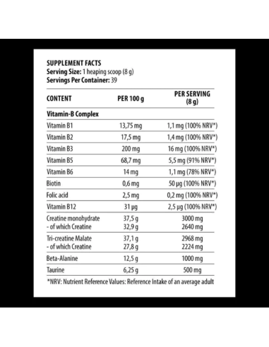 Dorian Yates Nutrition The Creatine 316 g