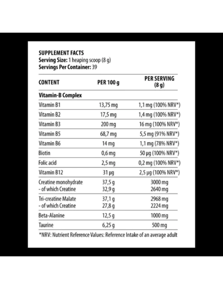 Dorian Yates Nutrition The Creatine 316 g