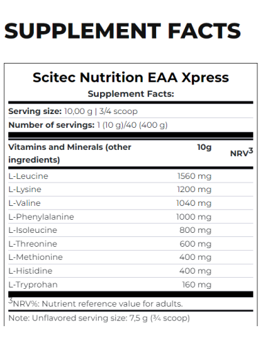 Scitec Nutrition EAA Xpress 400g