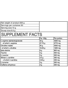 OstroVit Pump 500 g 2