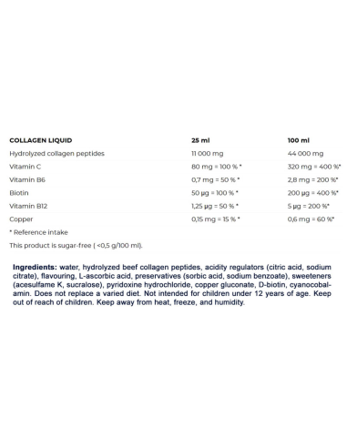 Nutrend Collagen Liquid 500 ml