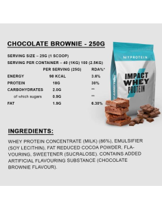 MyProtein Impact Whey Protein 1000g 2