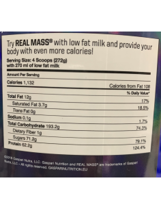 Gaspari Nutrition Real Mass Advanced Series 2