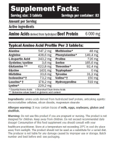 Amix Beef Amino 250 tabletta 2