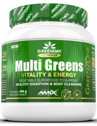 Amix GreenDay ProVEGAN Multi Greens Vitality & Energy 300 g